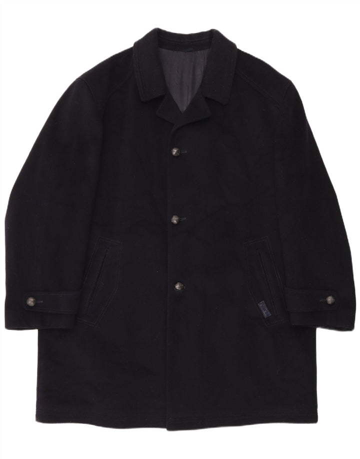 Rehbochloden Manteau Homme EU 58 4XL Bleu Marine Laine