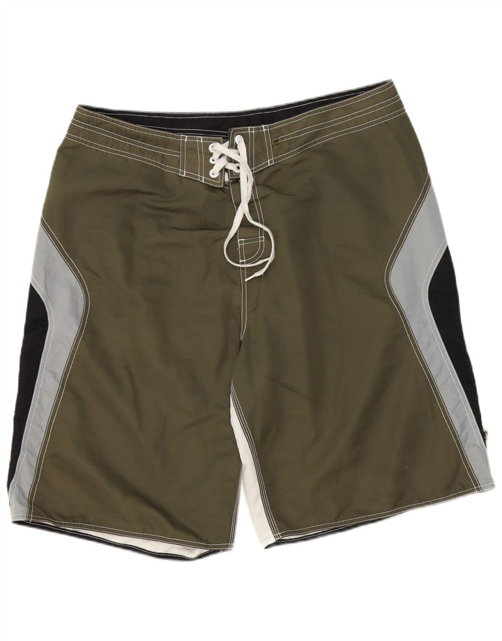 Rip Curl Short de bain homme XL Kaki Colourblock Polyester