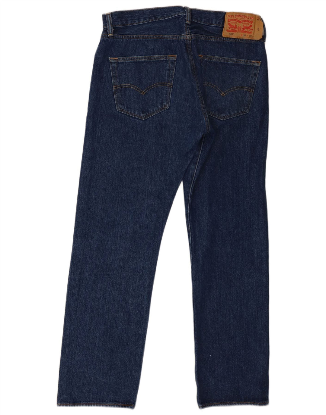 Levi's Jean Droit 501 Homme Bleu W33 L30 Coton