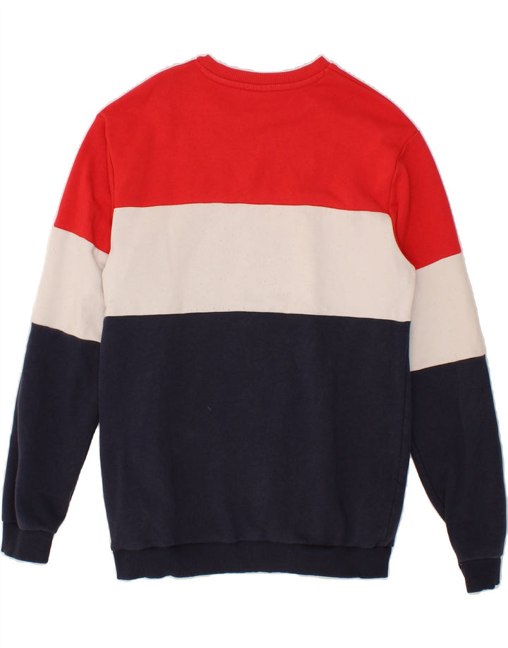 FILA Sweat-Shirt Graphique Homme Multicolore Colorblock