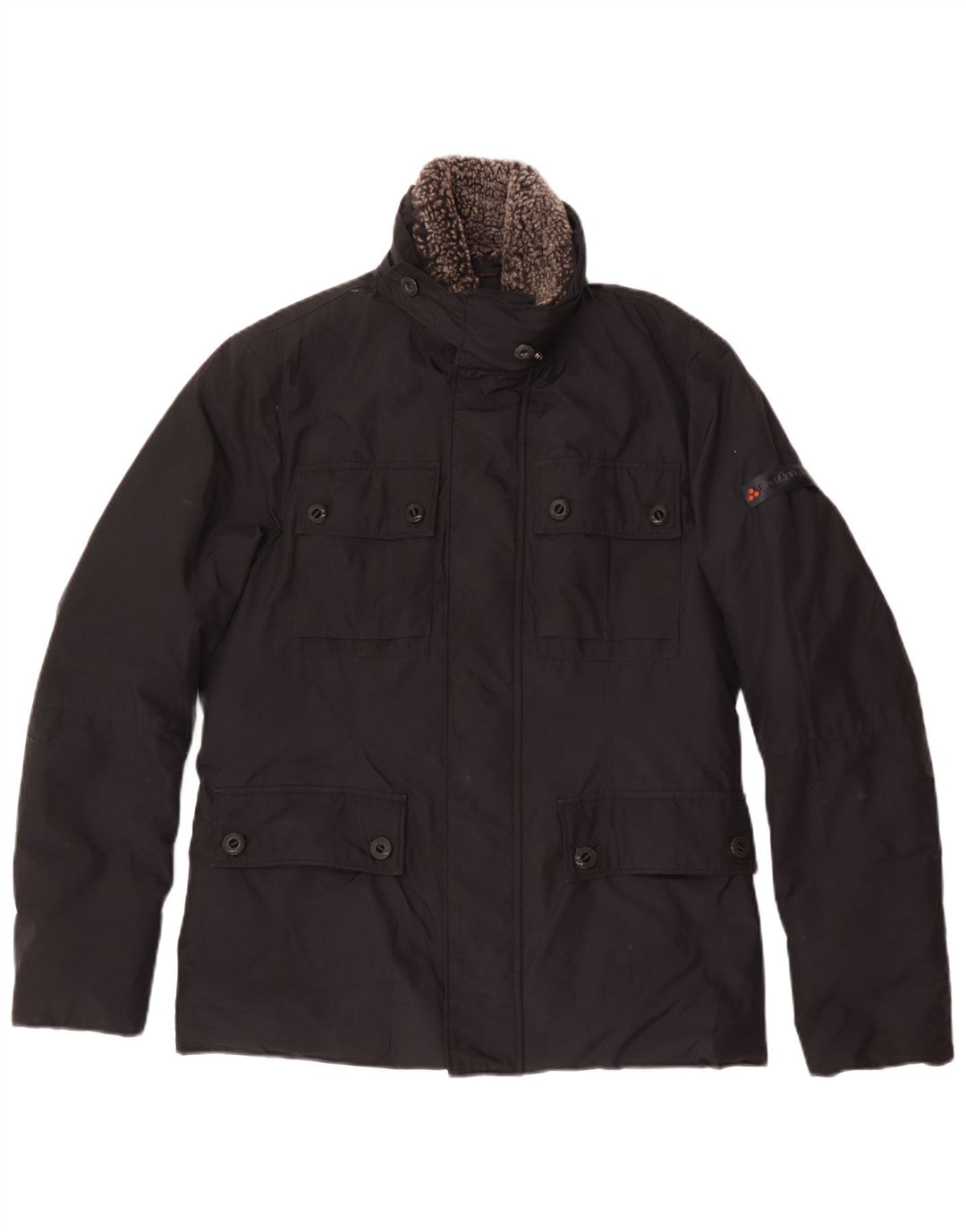 PEUTEREY Veste matelassée homme UK 44 2XL Noir Polyester