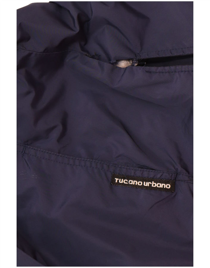 TUCANO URBANO Womens Utility Jacket UK 14 Medium Navy Blue Polyamide