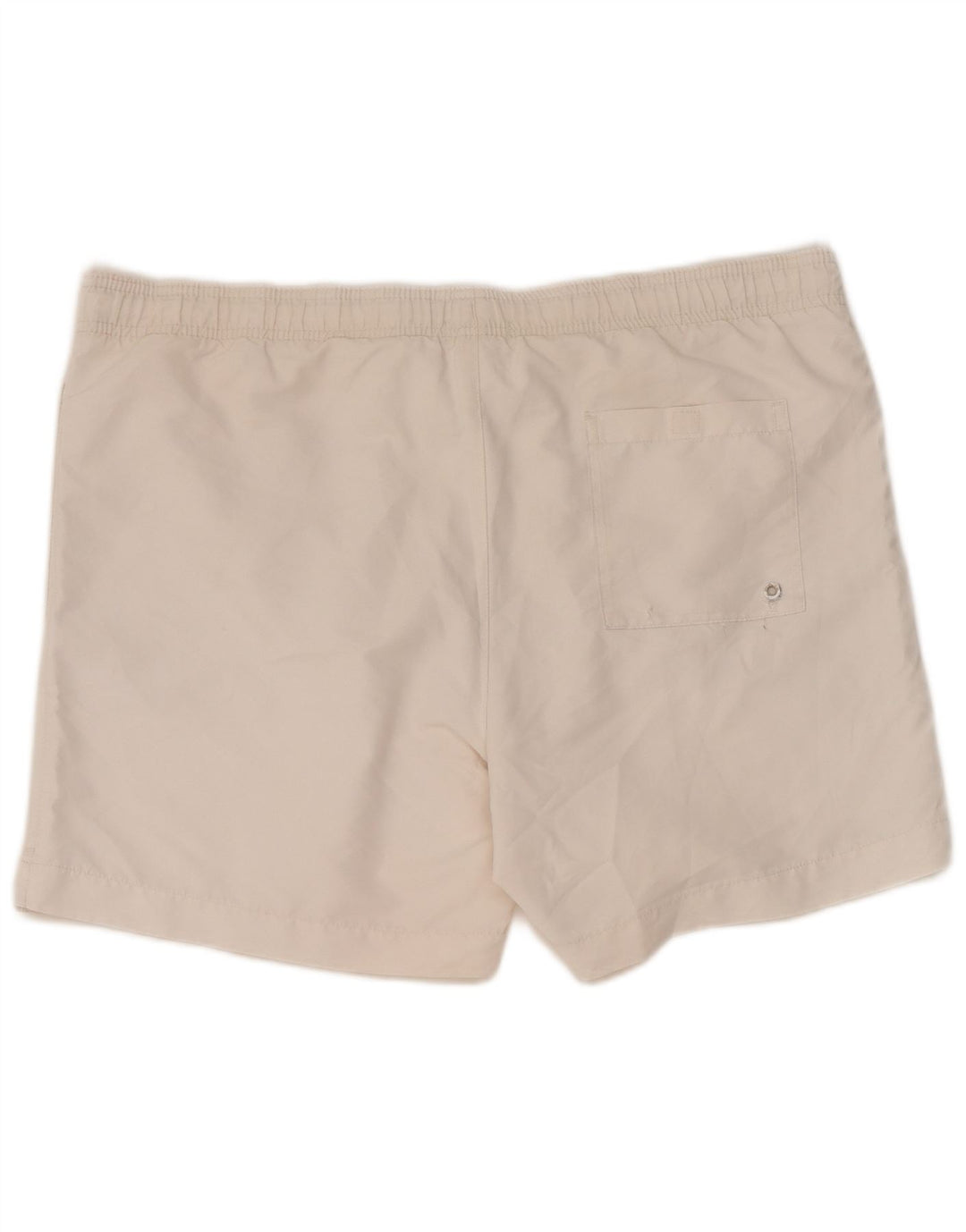 Calvin Klein Short de Bain Graphique Homme Blanc Moyen Polyester