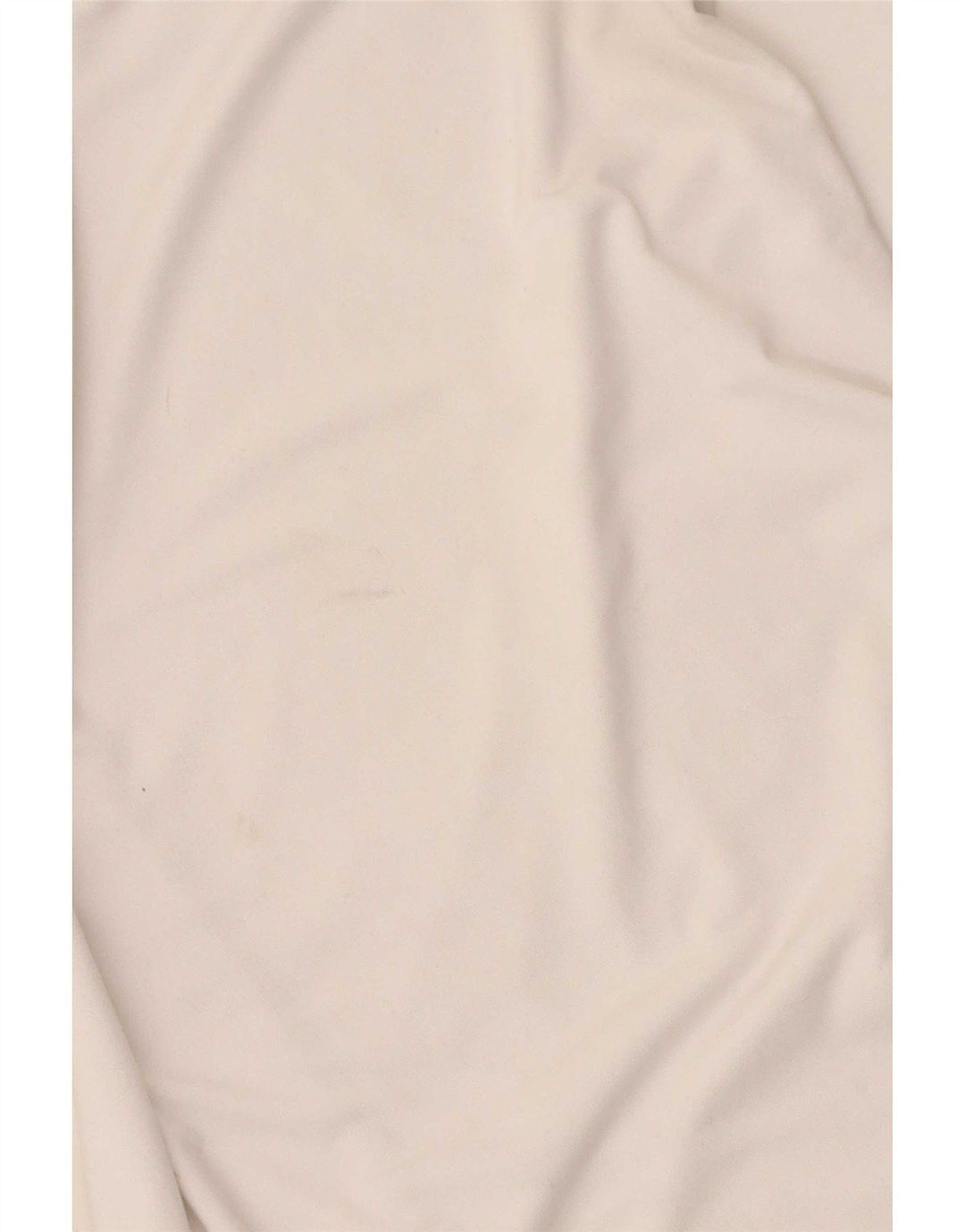 Nike Womens Dri Fit T-Shirt Top UK 10 Petit Blanc Polyester