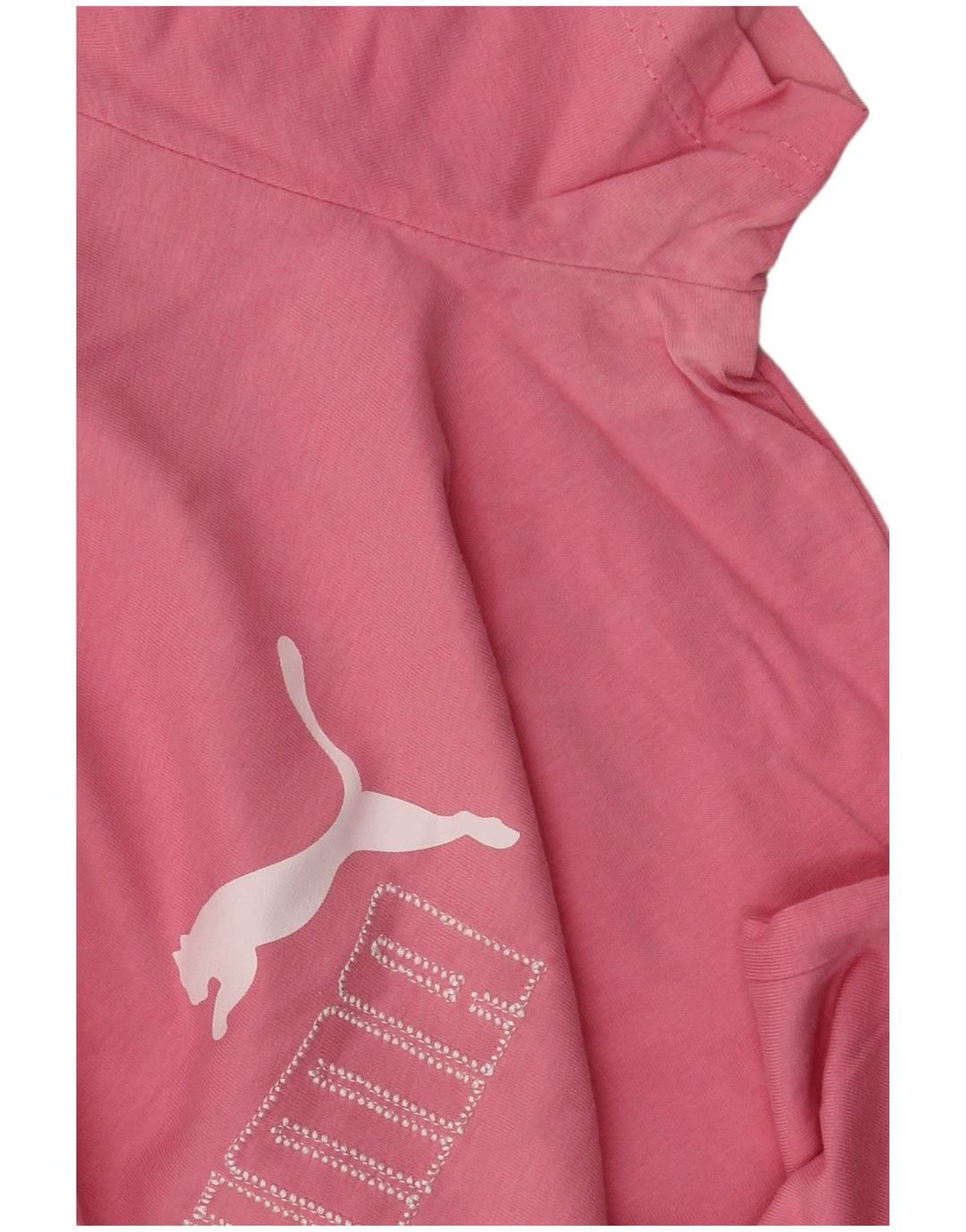 Puma T-shirt graphique pour femme UK 14 Rose moyen