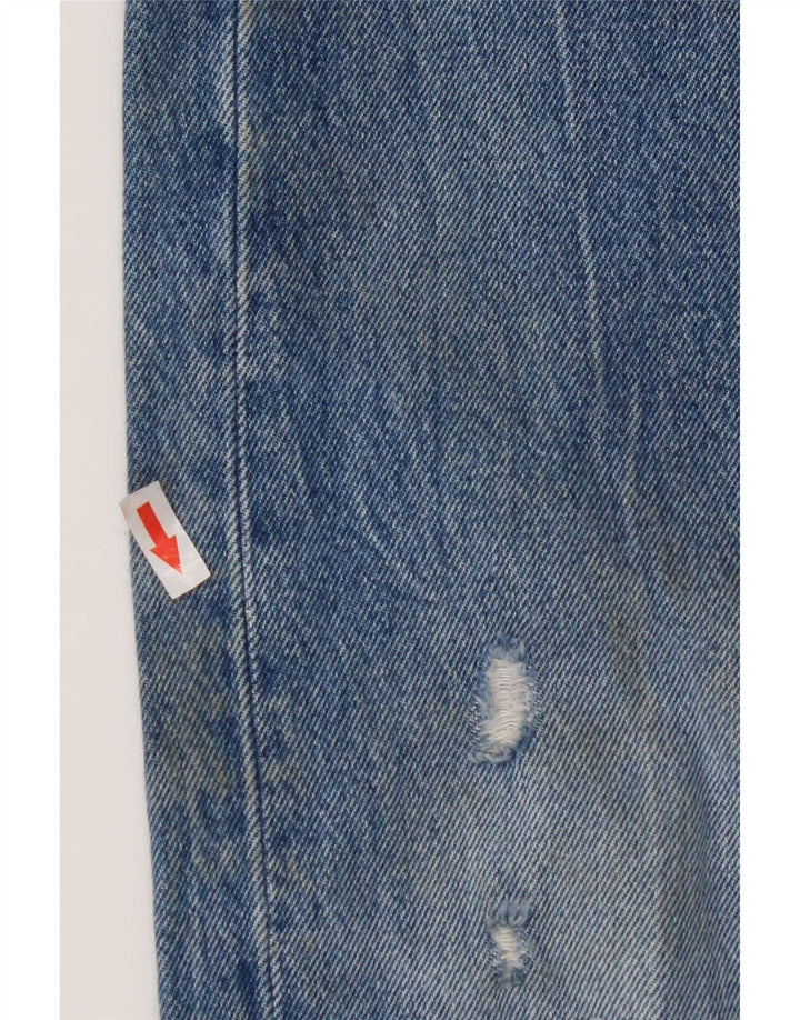 Levi's Jean Droit 501 Femme Bleu W28 L32 Coton Bleu