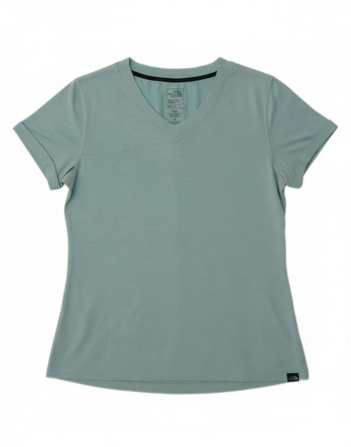THE NORTH FACE Womens T-Shirt Top UK 18 XL Blue Polyester