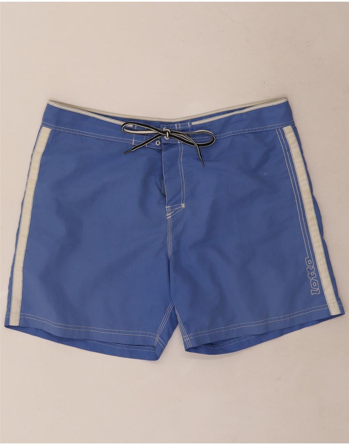 Lotto Short de Bain Homme Large Bleu Colorblock