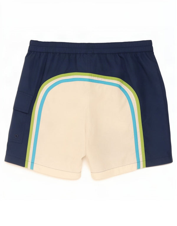 Spalding Short de Bain Homme XL Bleu Marine Colorblock Polyester