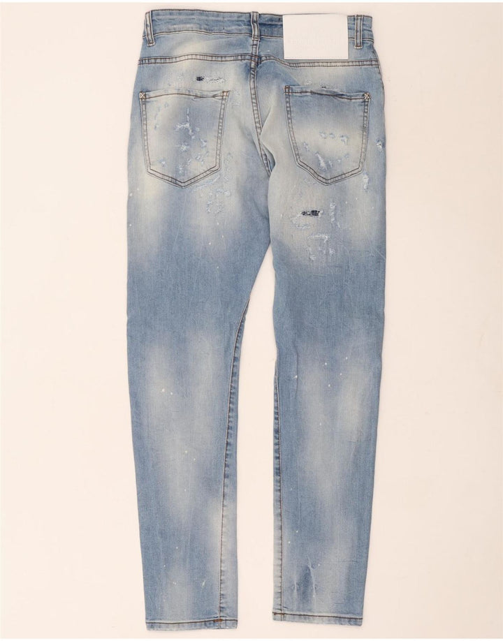 Richmond Jean slim effet vieilli W32 L30 pour homme Bleu