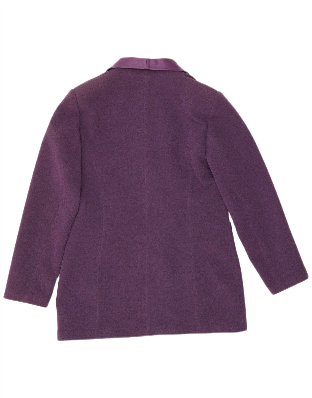 vintage Femme 3 Bouton Blazer Veste UK 12 Moyen Violet