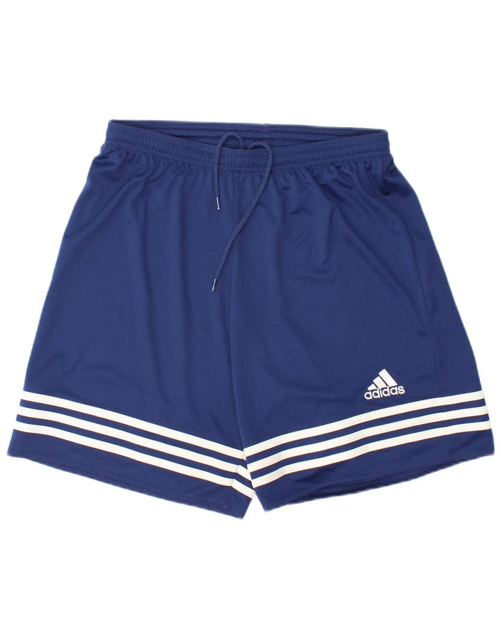 ADIDAS Short de Sport Climalite Homme Bleu Marine Moyen Polyester