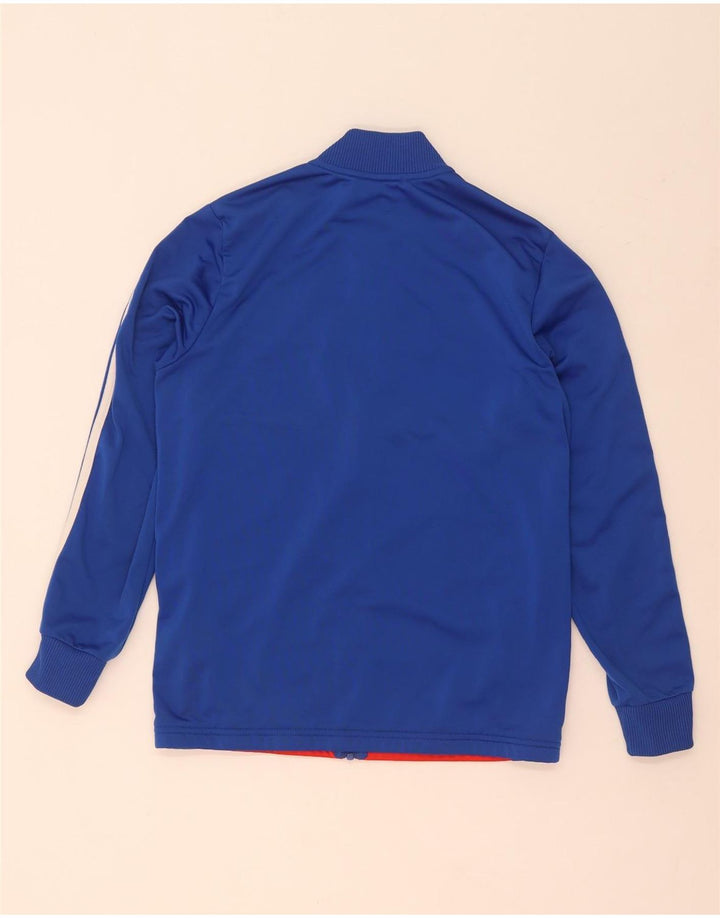 Adidas Veste de Survêtement Garçon 13-14 Ans Bleu Colorblock Polyester