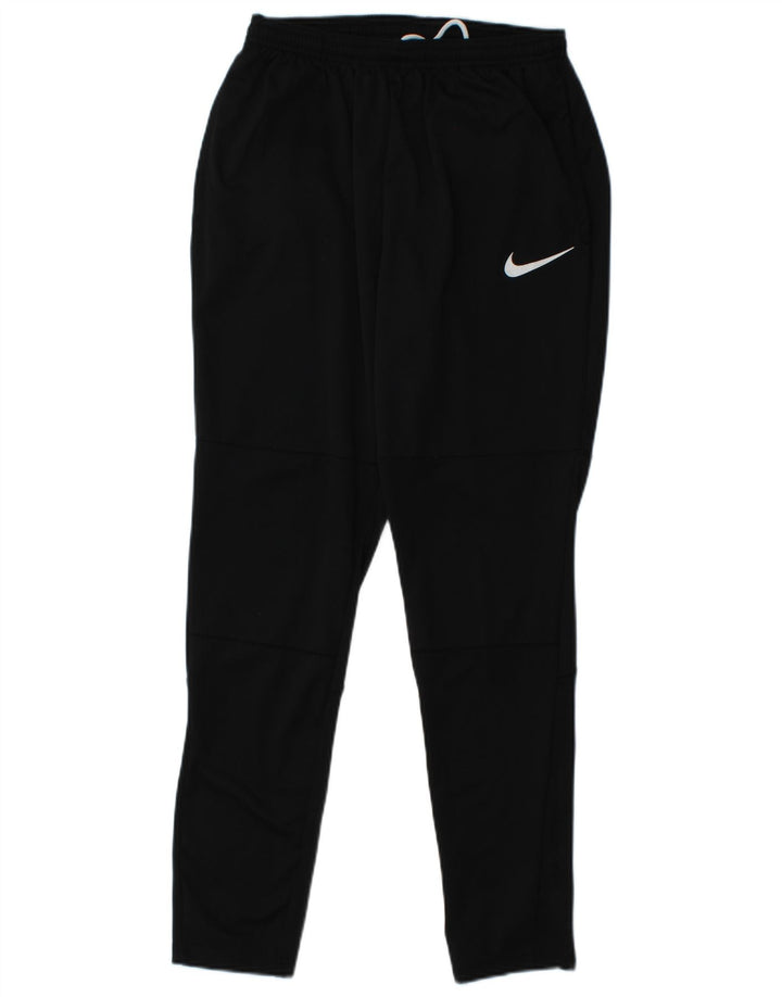 NIKE Pantalon de survêtement Dri Fit pour hommes, petit, noir, polyester