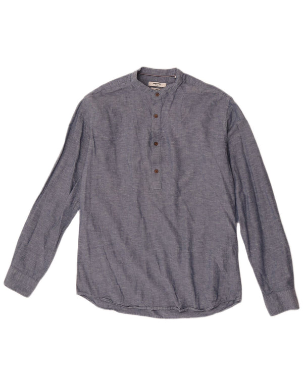 Jack & Jones Chemise Pull Slim Premium Homme Petit Bleu Marine Moucheté
