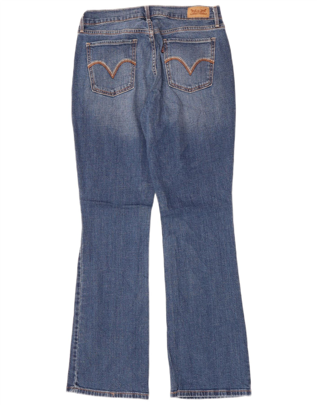 LEVI'S Jean bootcut 515 pour femme US 6 Medium W30 L31 Bleu Coton