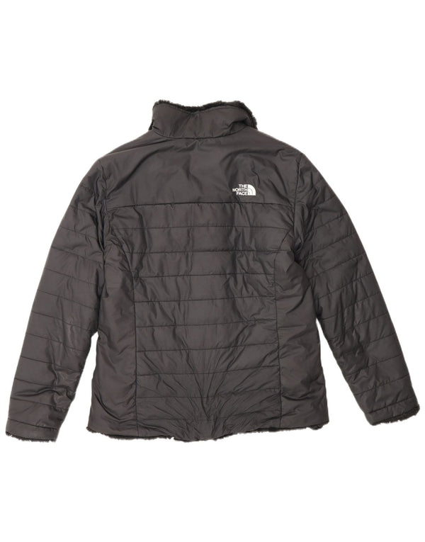 The North Face Veste rembourrée réversible pour fille 14-15 ans XL Noir