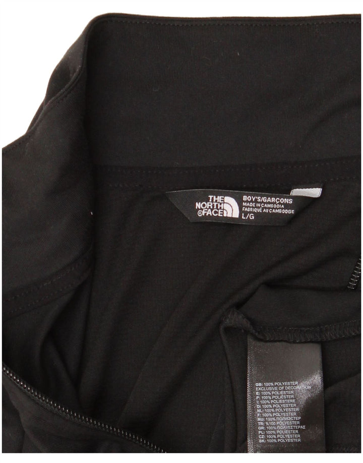 The North Face Haut de survêtement graphique pour garçon 11-12 ans Grand Noir