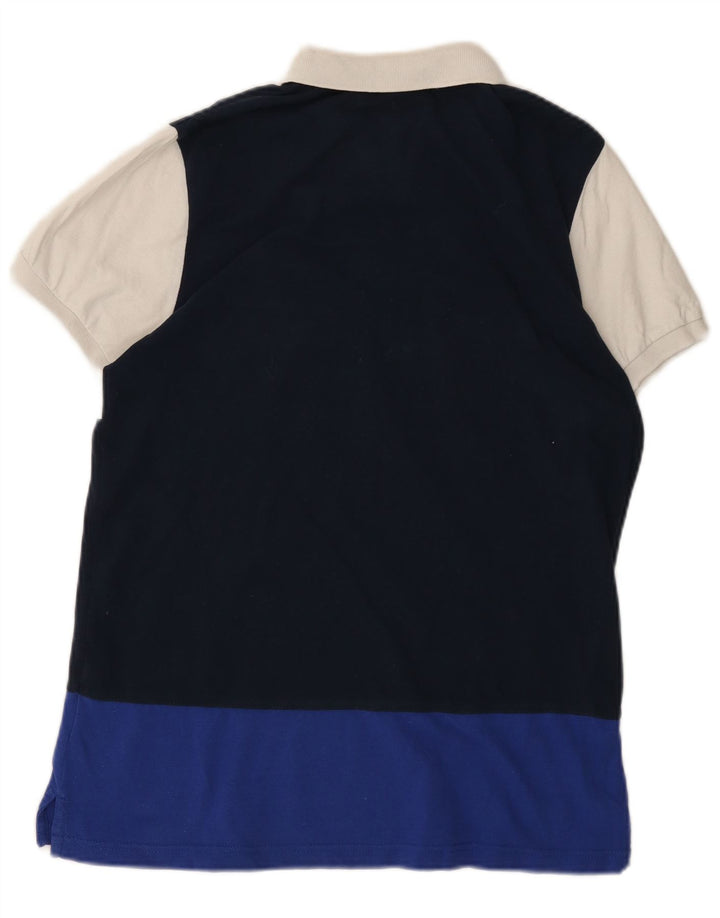 ELLESSE Polo Graphique Homme Medium Multicolore Colourblock Coton