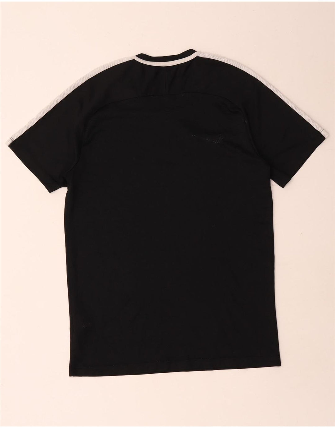 Nike Hommes Dri Fit T-Shirt Haut Noir Colorblock Polyester