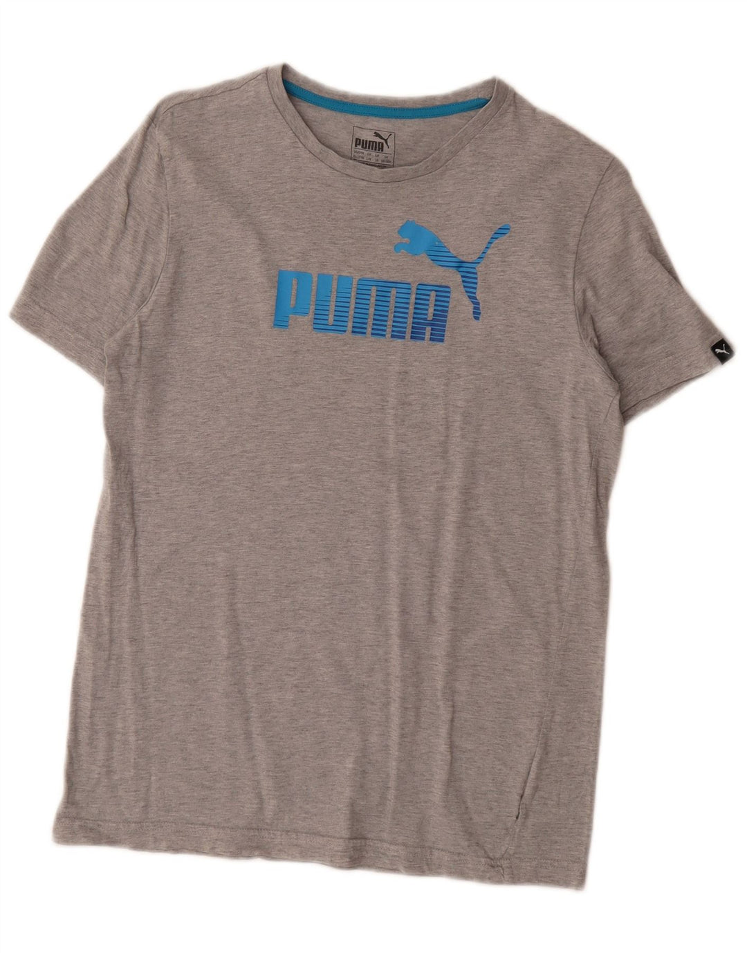 Puma T-Shirt Graphique Garçon 15-16 ans Gris