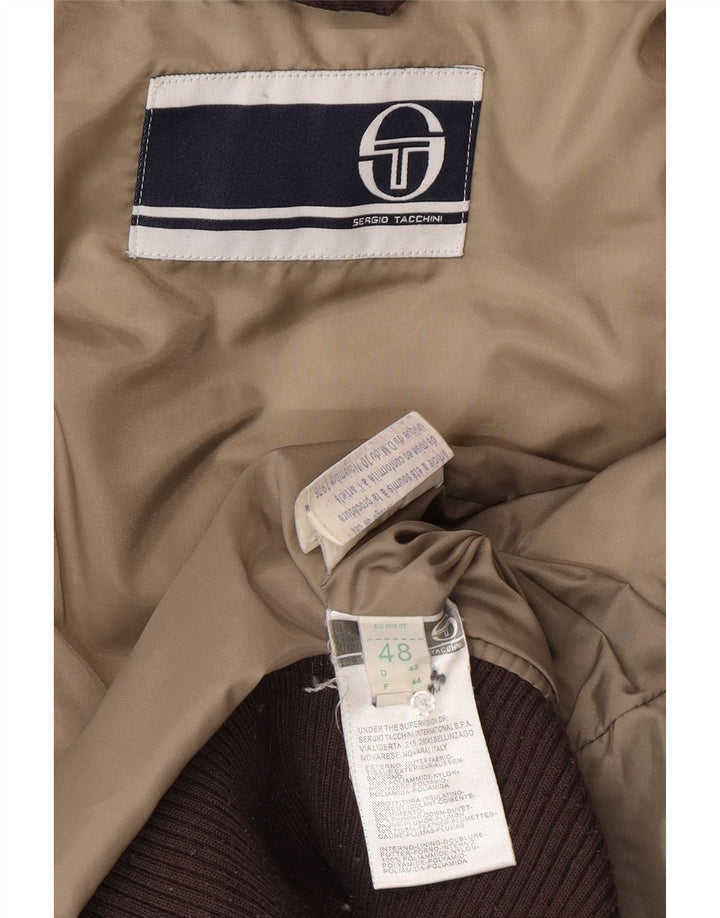 Sergio Tacchini Veste matelassée Femme IT 48 XL Marron Polyamide