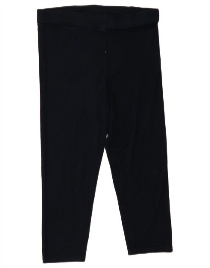 Legging Capri Boden Femme FR 42 Bleu Marine Moyen Viscose