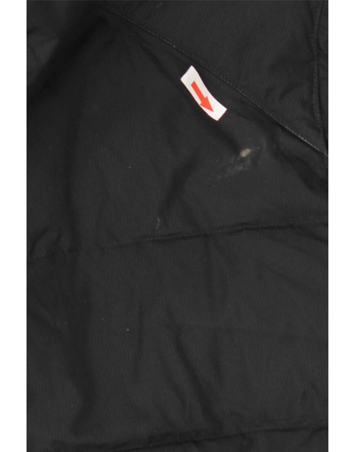 Nike Manteau rembourré à capuche pour homme UK 40 Large Noir Polyester