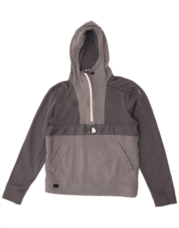 The North Face Pull à capuche zippé pour homme Gris moyen Polyester