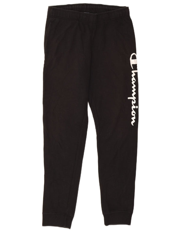 Champion Pantalon de Survêtement Homme Joggers Large Noir Coton