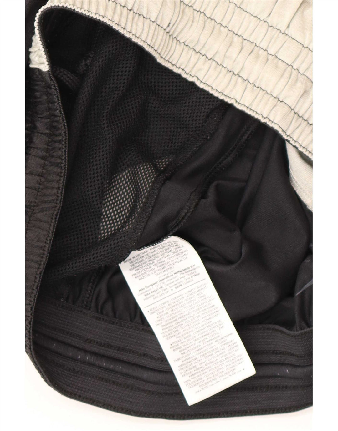 Nike Short de sport Dri Fit Graphic pour homme en polyester color block Noir Taille L