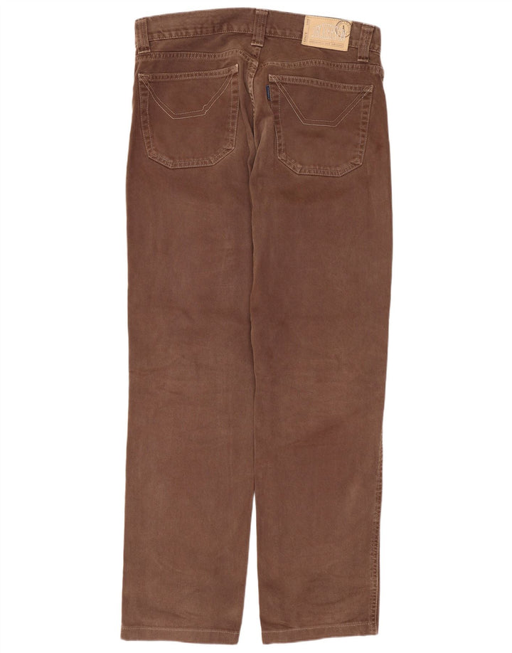 Jeckerson Jean droit homme W33 L30 marron coton