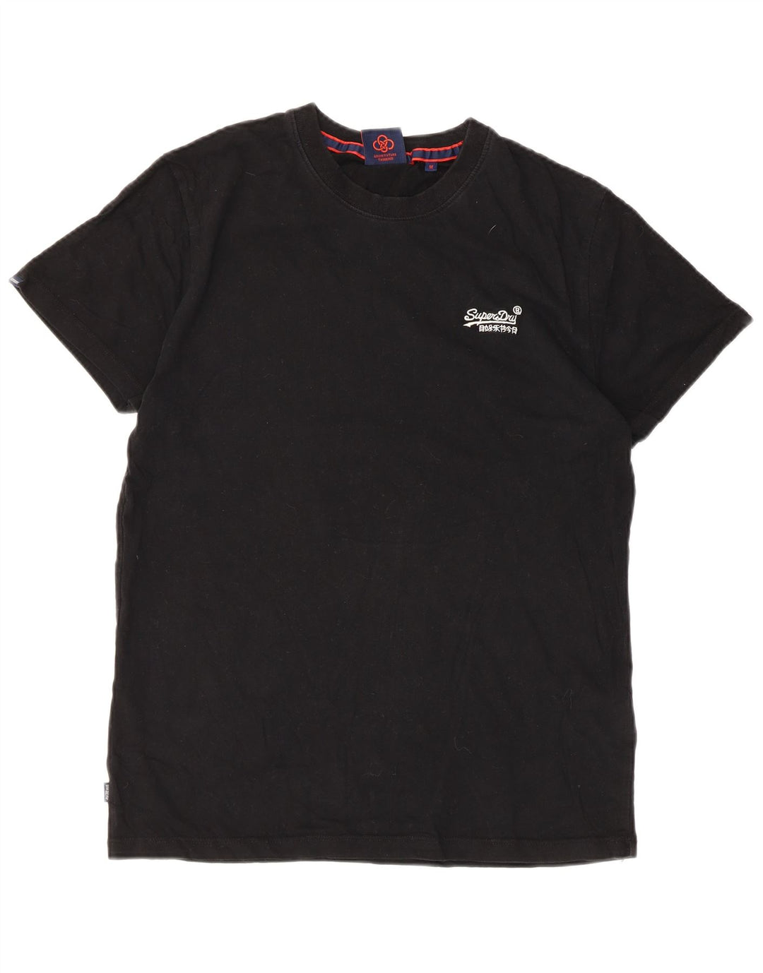 Superdry T-Shirt Homme Noir Moyen Coton
