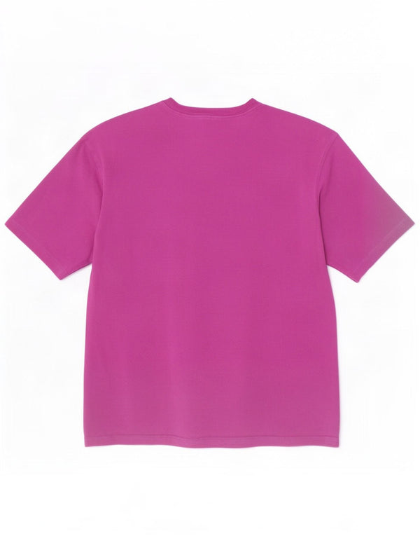 Adidas T-shirt surdimensionné pour femme UK 4/6 XS Violet Coton