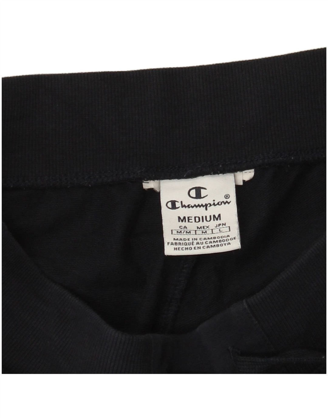 Champion Pantalon de survêtement pour femme UK 12 Bleu marine moyen