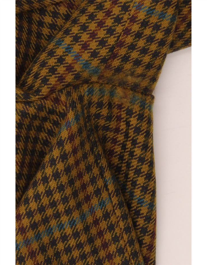 HUGO BOSS Veste Blazer 2 Boutons Homme EU 56 3XL Pied-de-Poule Jaune