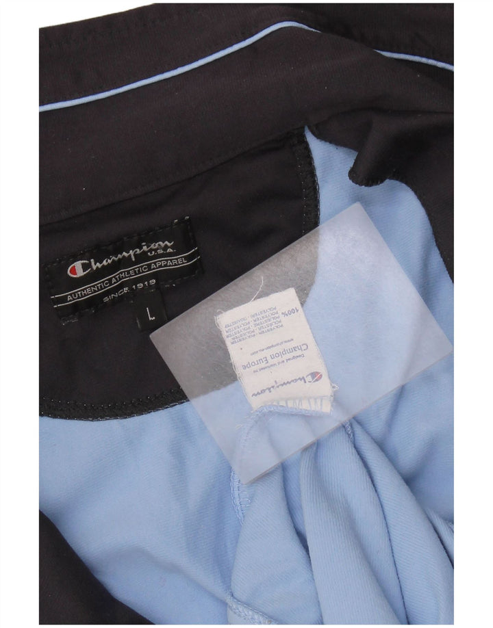 CHAMPION Veste de Survêtement Homme Grand Bleu Polyester