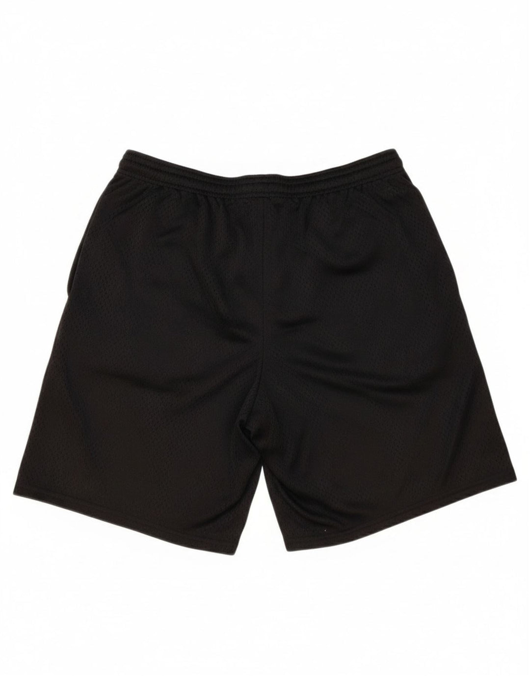 Champion Short de Sport Homme Noir Moyen Polyester