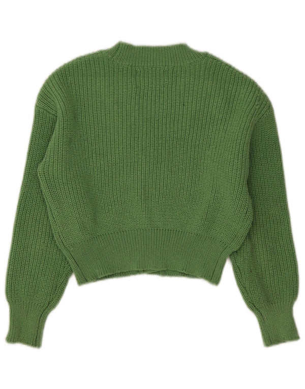 Zara Cardigan court pour fille 9-10 ans Vert Polyester