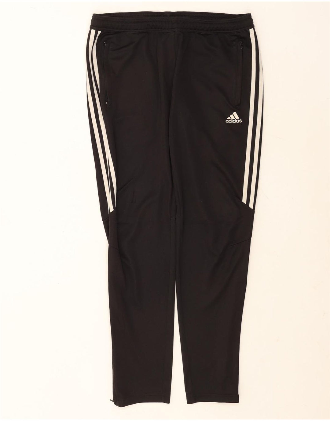 Adidas Pantalon de survêtement pour femme UK 16/18 Large Noir Polyester