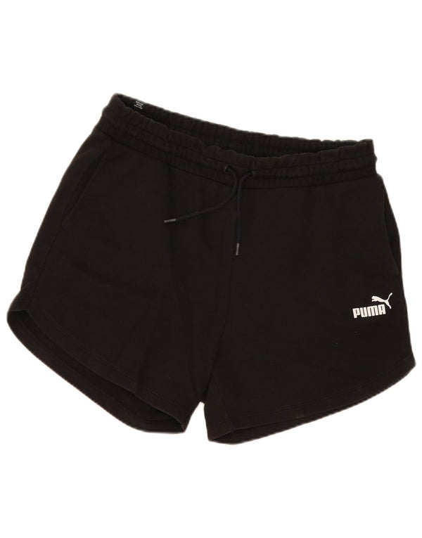 Puma Short de sport pour femme UK 14 Large Noir