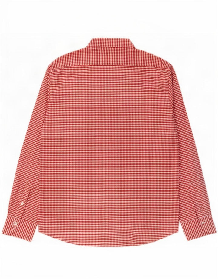 Deperlu Chemise Flanelle Homme XL Rouge Vichy Coton