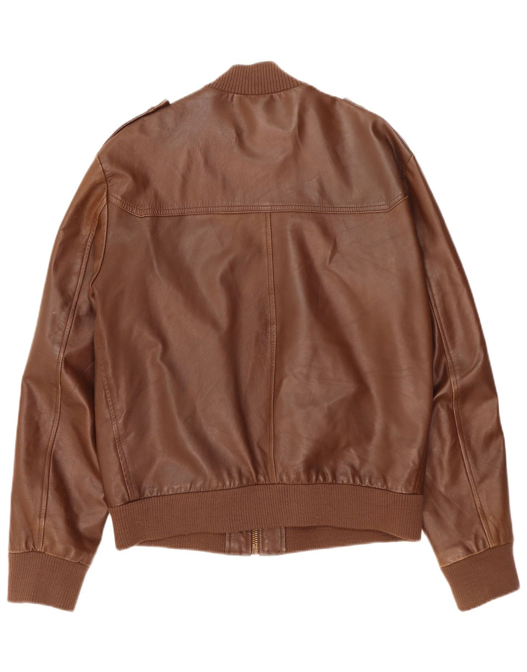 Conbipel Veste en Cuir Homme IT 52 Grand Cuir Marron