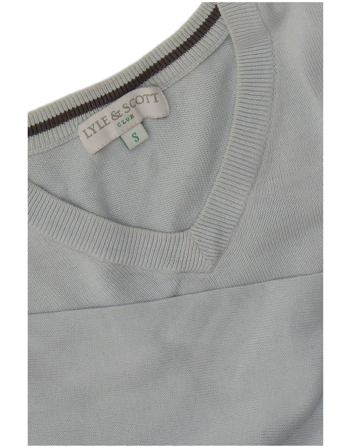 LYLE & SCOTT Pull Club Col V Homme Petit Bleu