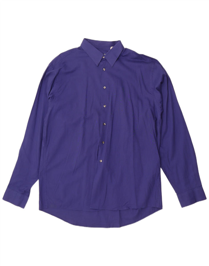 Calvin Klein Chemise Homme Taille 17 XL Bleu