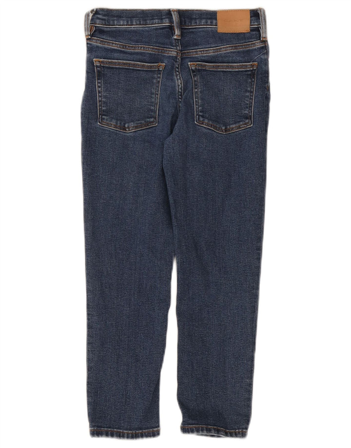 GANT Jeans Slim Fille 7-8 ans W22 L19 Bleu Marine Coton