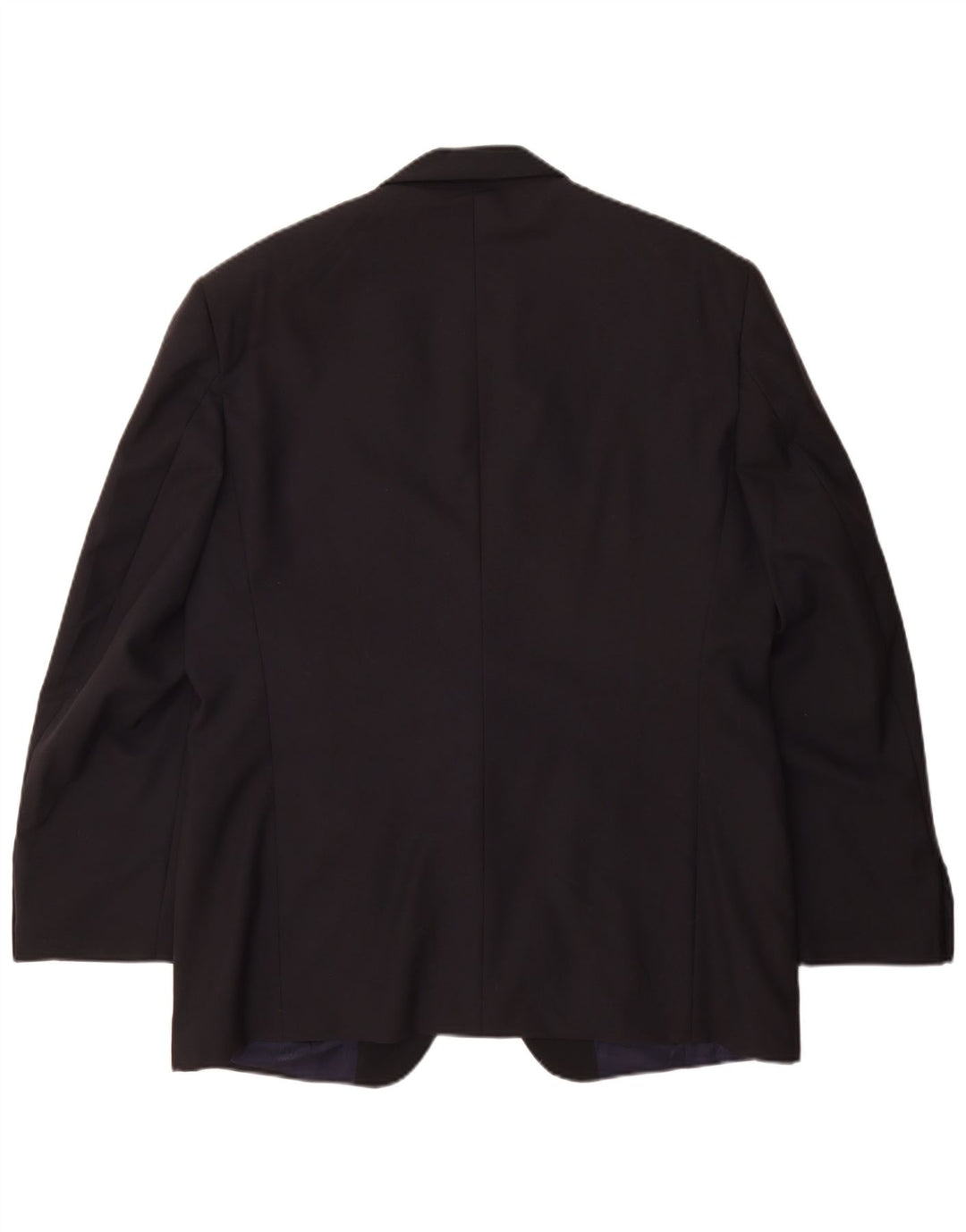 Ferre Veste Blazer 1 Bouton Homme IT 54 2XL Bleu Marine Laine Vierge