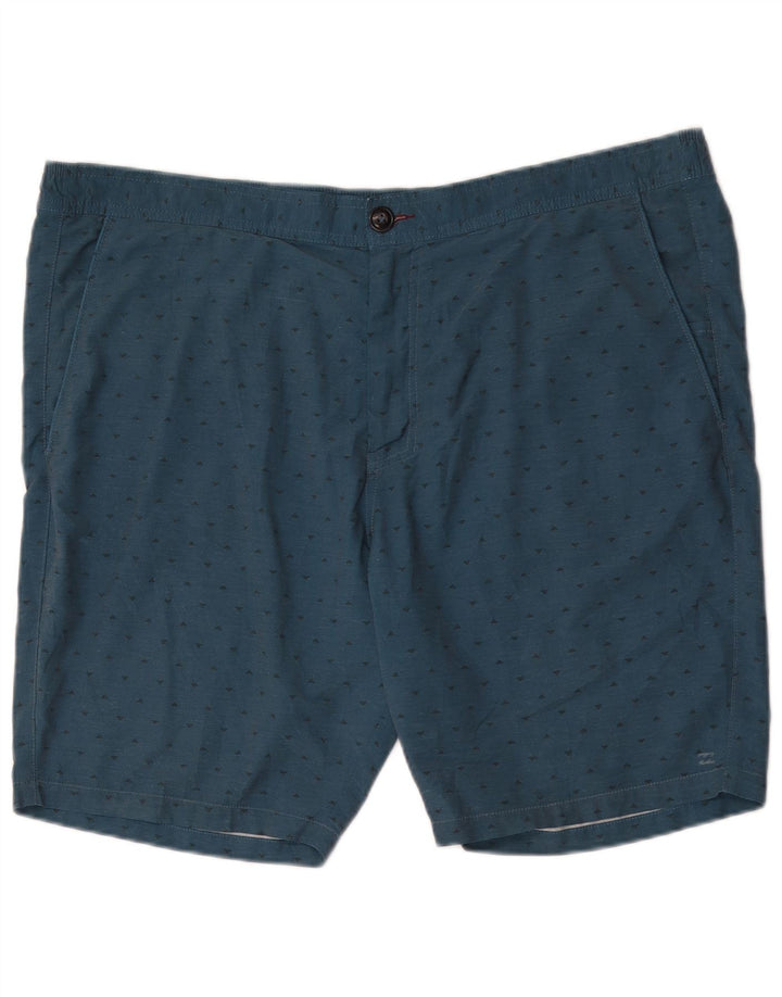 Billabong Short Chino Homme XL W42 Bleu Géométrique
