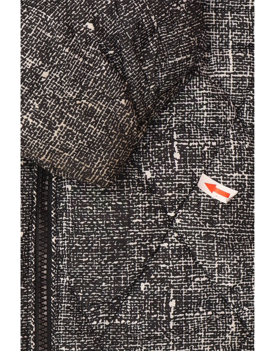 Marks & Spencer Veste matelassée pour femme UK 20 2XL Polyester moucheté noir