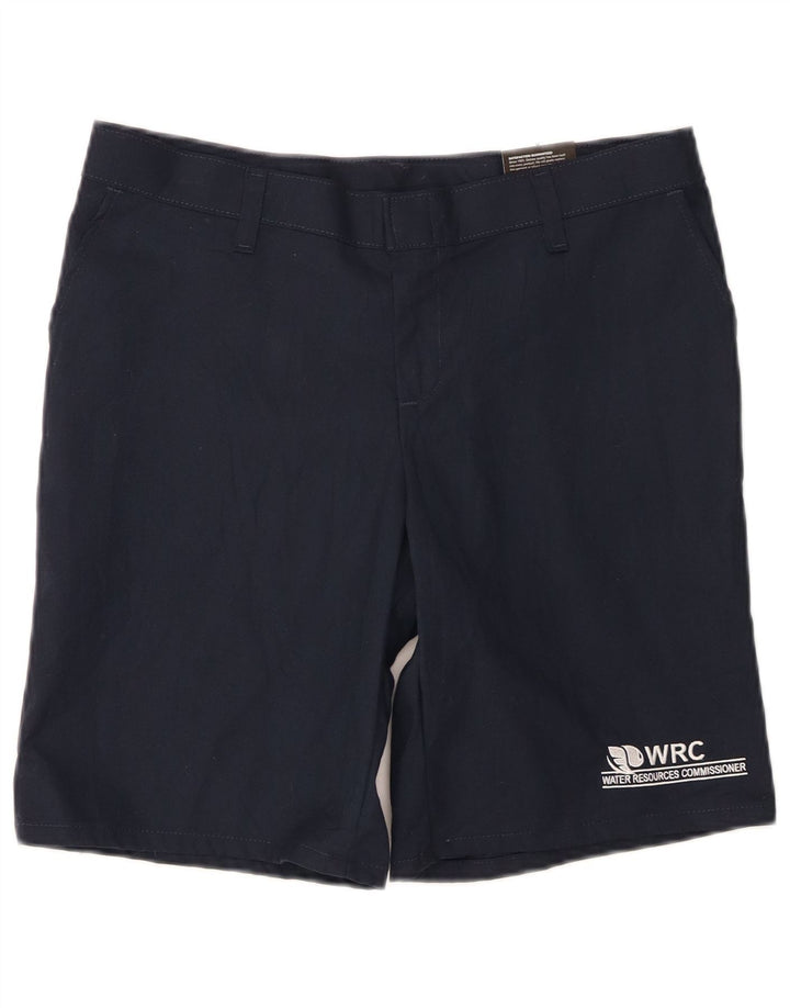 Dickies Short chino graphique pour femme US 8 Medium W30 Bleu marine Polyester